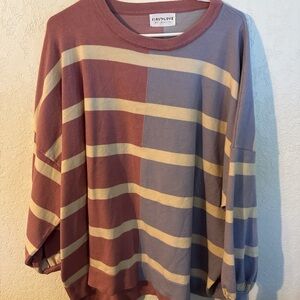 First Love Multicolor Striped Top